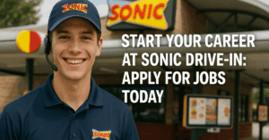 Comienza tu carrera en Sonic Drive-In: ¡Solicita un empleo hoy mismo!
