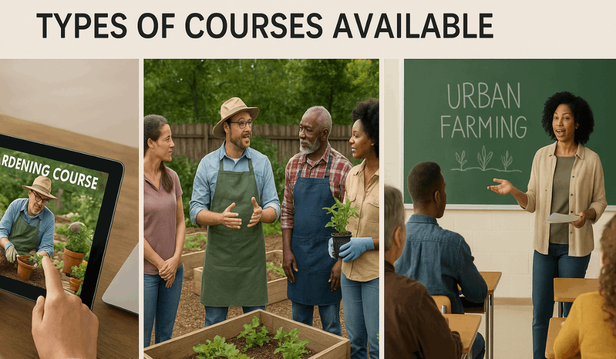 Jardinería en Casa y Agricultura Urbana: Comienza tu curso hoy