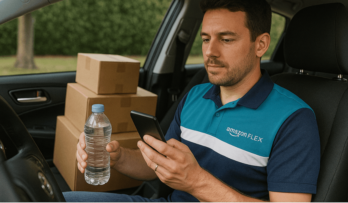 Un día en la vida de un repartidor de Amazon Flex